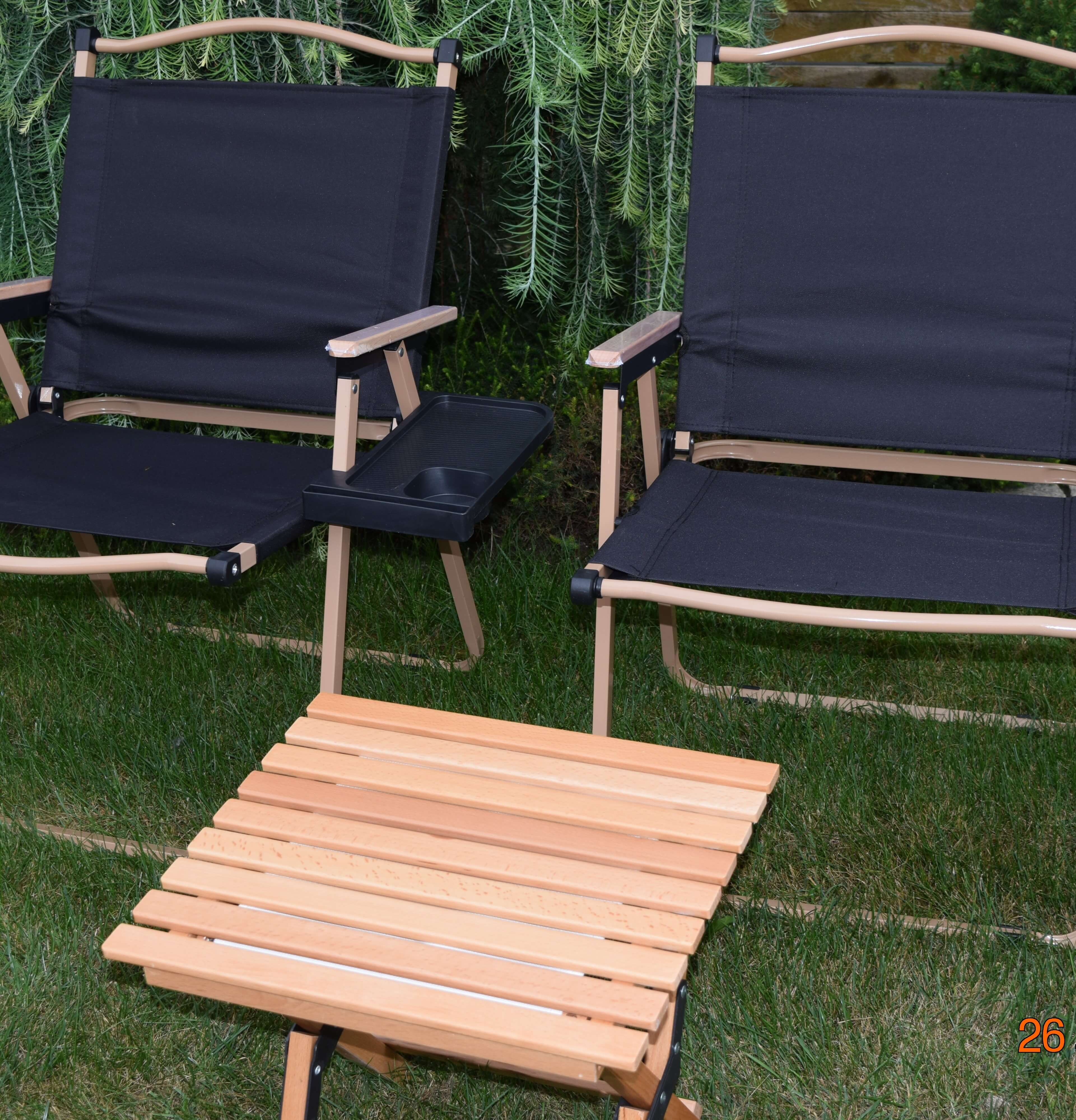 meble ogrodowe krzesełko turystyczne stolik podreczny 180 zł