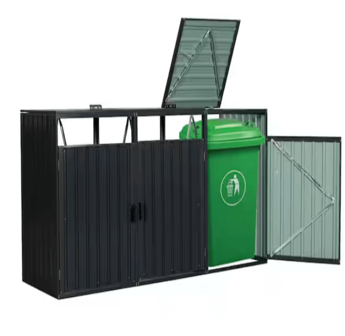 obudowa na kosze 3x 240 L =720 litrów garaż na rower 800 zł